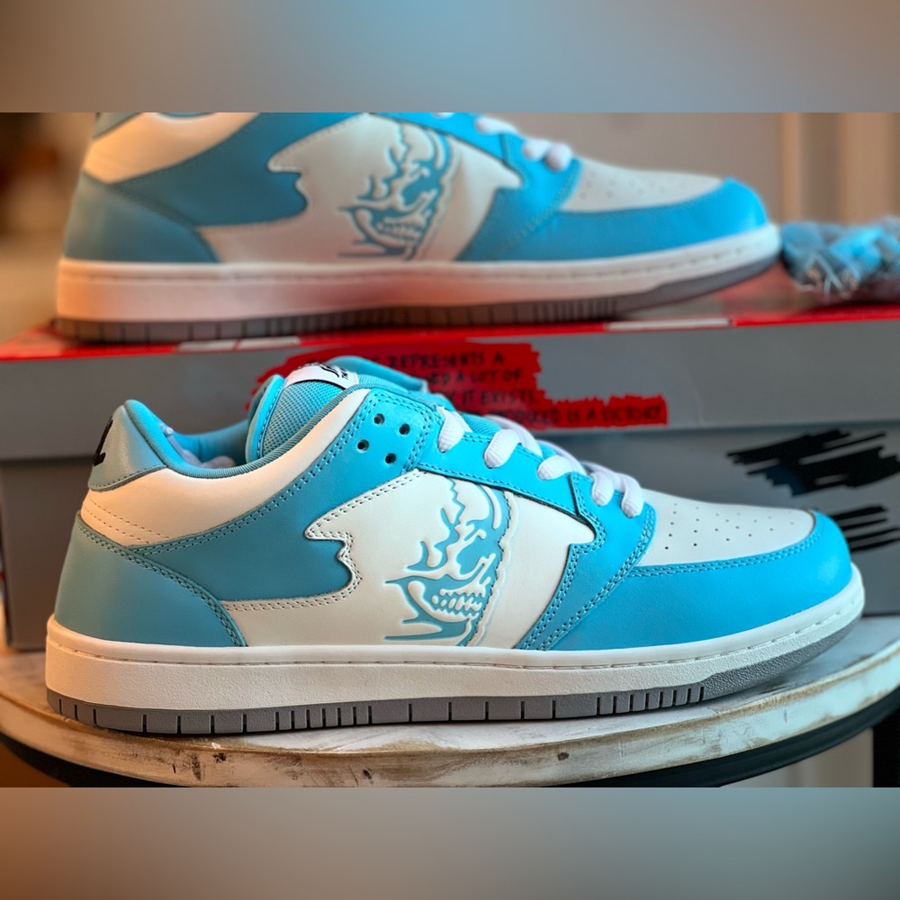 Warren Lotas Reaper Electric Blue Size 10.5 Sneakers Dunk